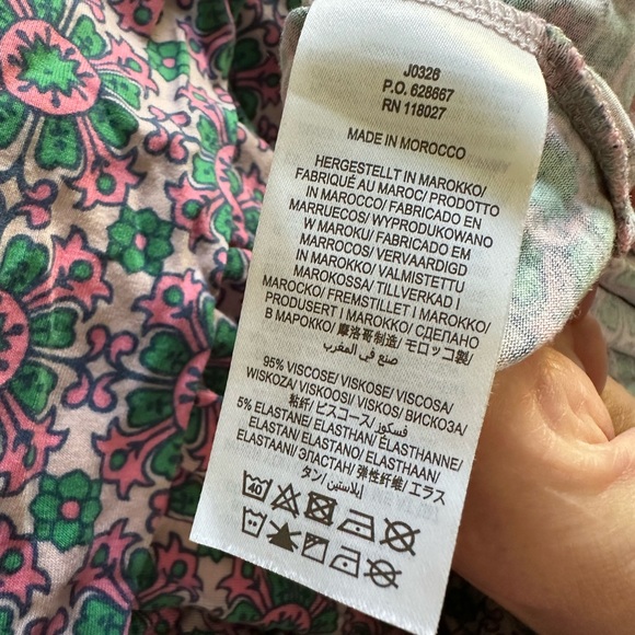 BODEN Amelie Jersey Dress SOLD OUT PATTERN Size 12P Excellent condition - Picture 13 of 16